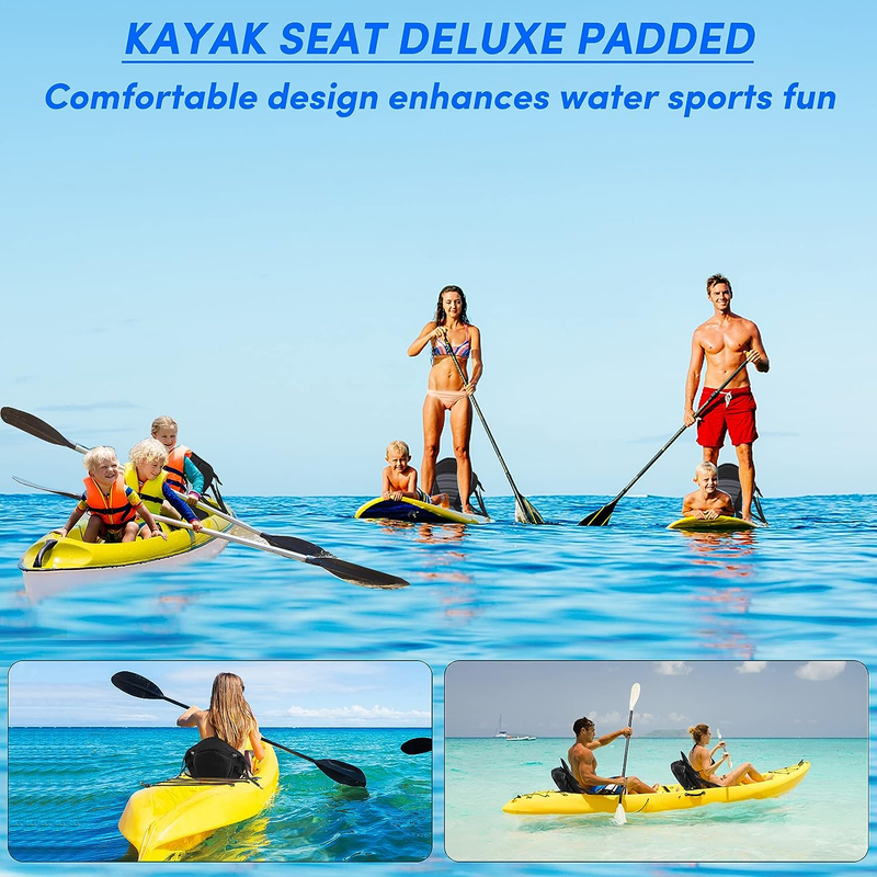 2 Pack of Kayak Seat,Kayak Seats with Back Support for Sit on Top,Kayak Seats