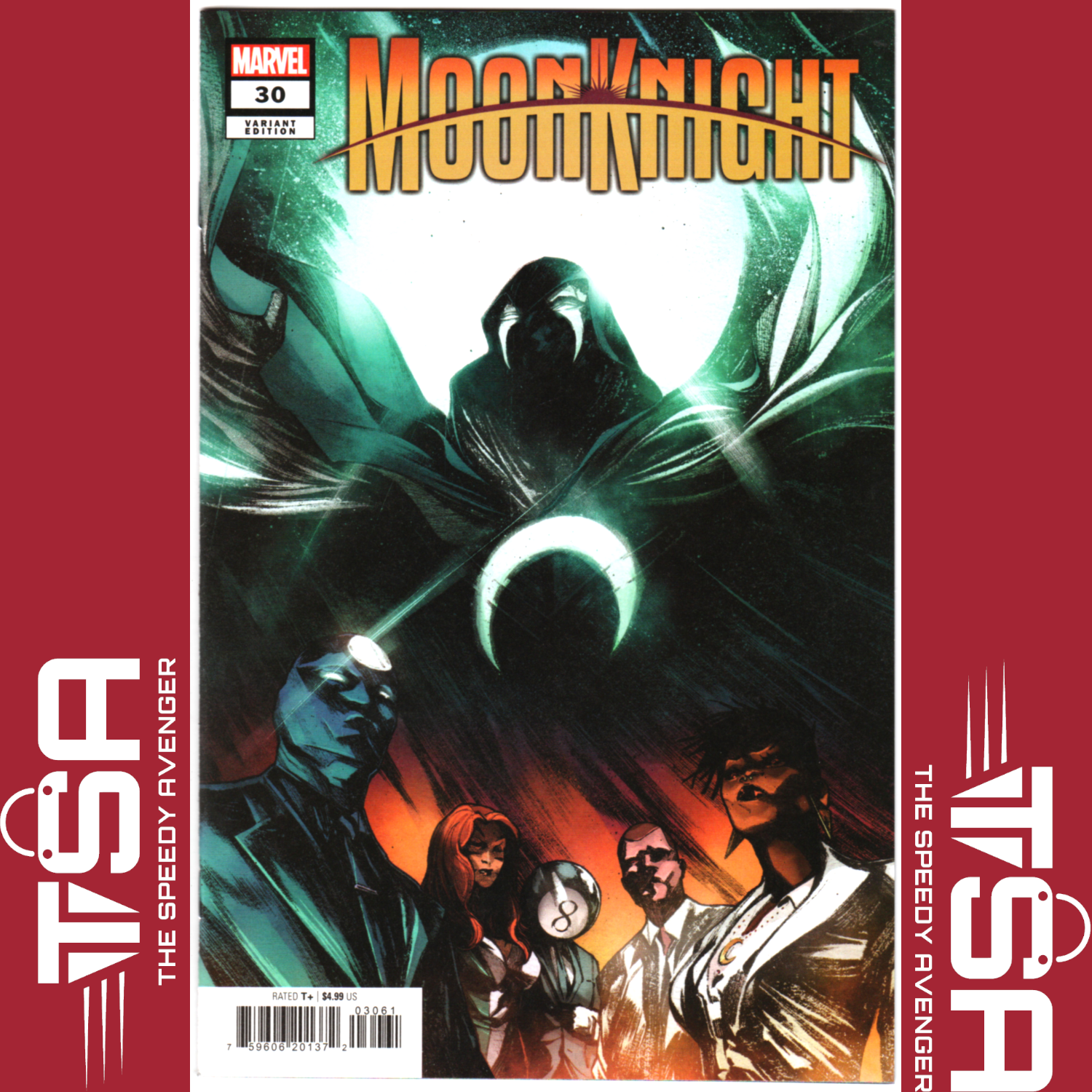 MOON KNIGHT #30 (Vol 9) Alessandro Cappuccio Foreshadow Variant 2023 Marvel