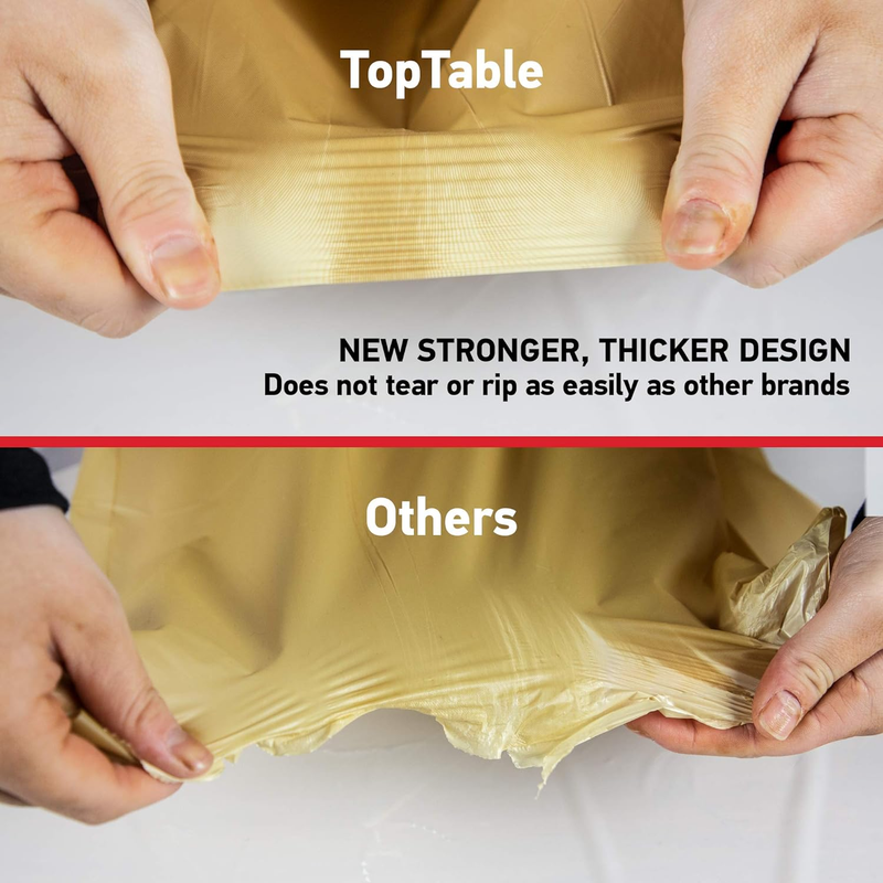 Heavy Duty Plastic Table Cloth Roll in a Cut-To-Size Box with Convenient Slide C
