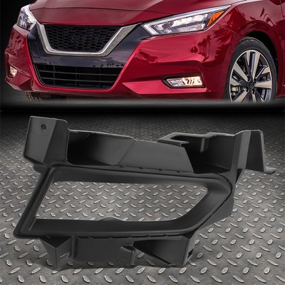 Для 20-22 Nissan Versa 1 шт. черная рамка противотуманной фары в стиле OE со стороны переднего пассажира