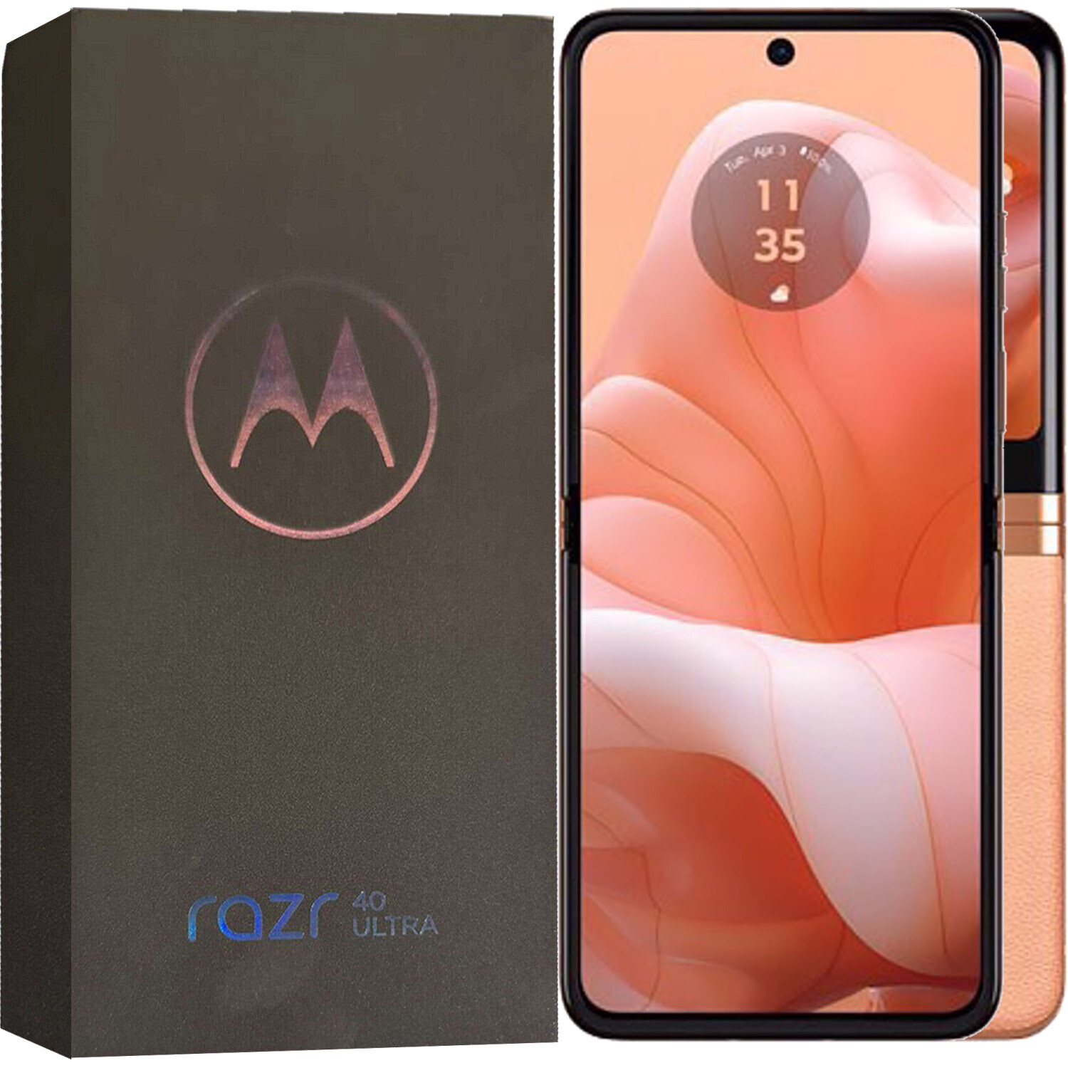 Motorola Razr 40 Ultra 5G Peach Fuzz 256GB + 8GB Dual-SIM