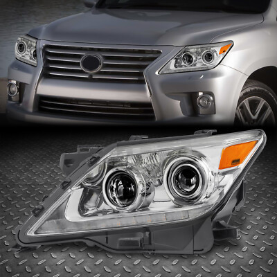 [СКРЫТЫЙ] Для 13-15 Lexus LX570 OE в стиле OE Левая фара проектора со стороны водителя