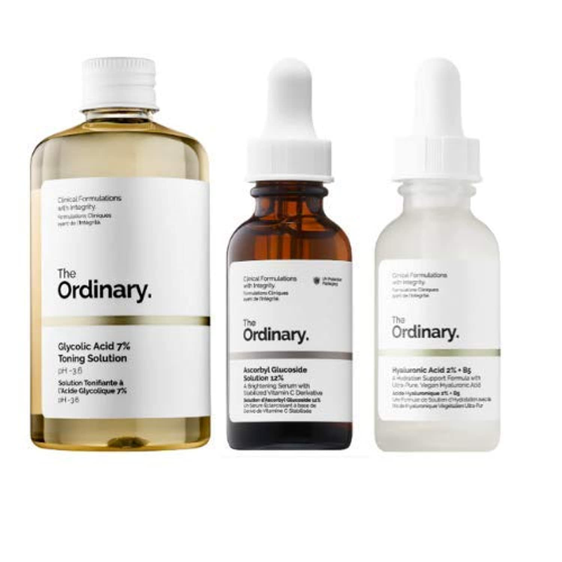 Introducing The Ordinary Face Serum Set! Ascorbic Acid 8% + Alpha Arbutin 2%: E