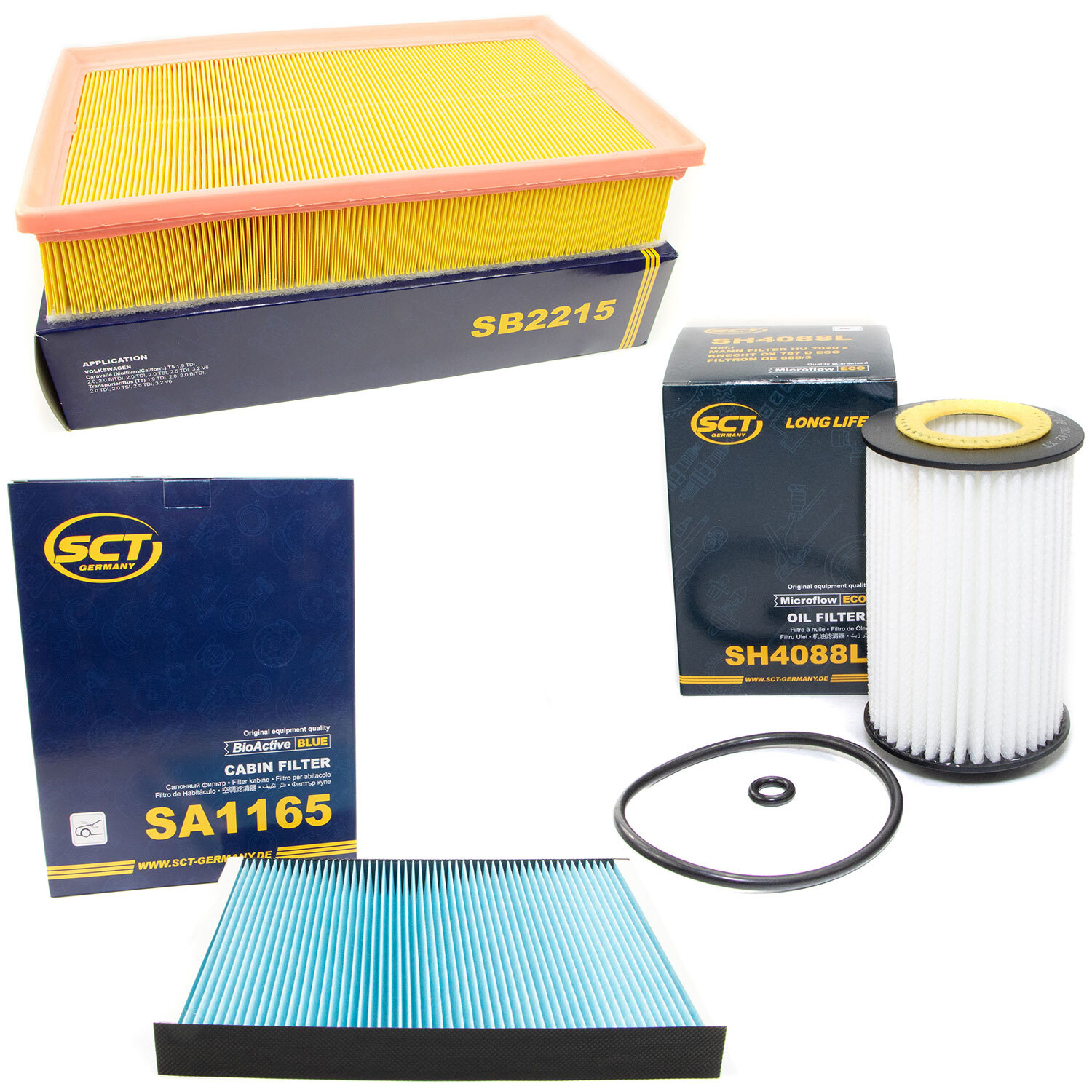 Inspektionspaket Filterset SCT für VW Transporter VI Multivan VI 2.0 TDI Kasten