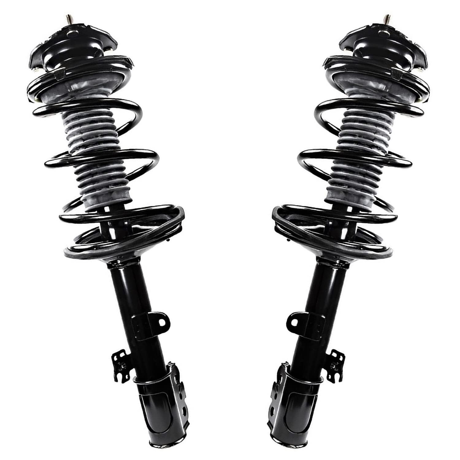 AWD Front Struts w/Coil Spring Sway Bars Tie Rods for 2011 - 2014 Toyota Sienna