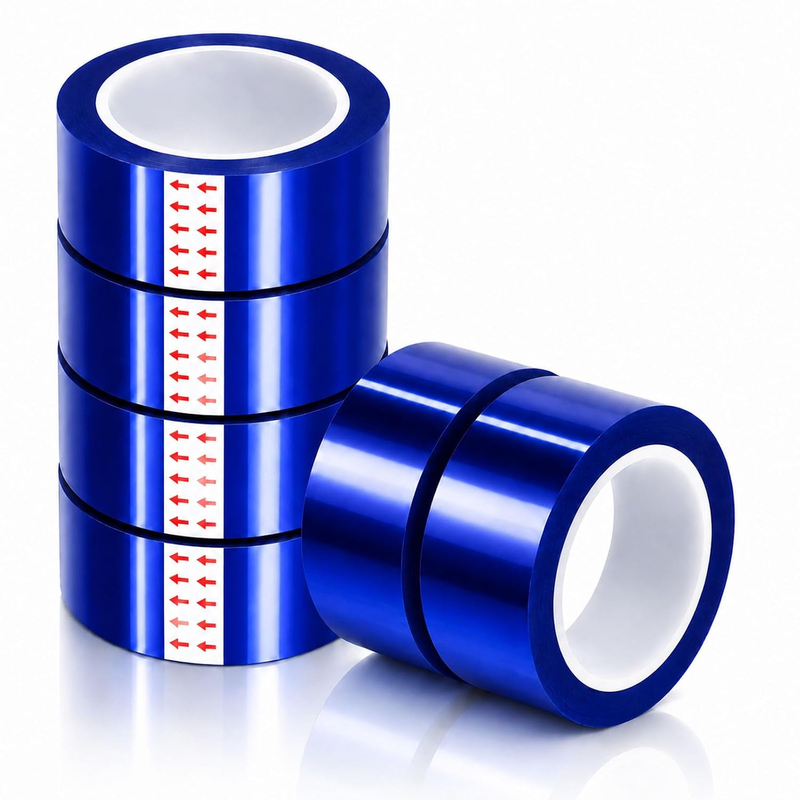 6 Rolls 20Mm X33M (108Ft) Blue Heat Resistant Sublimation Transfer Tape