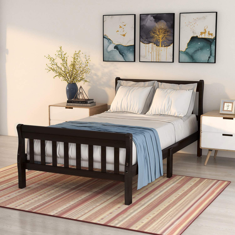 With Headboard And Footboard Storage Bed With 7.1" Under Bed