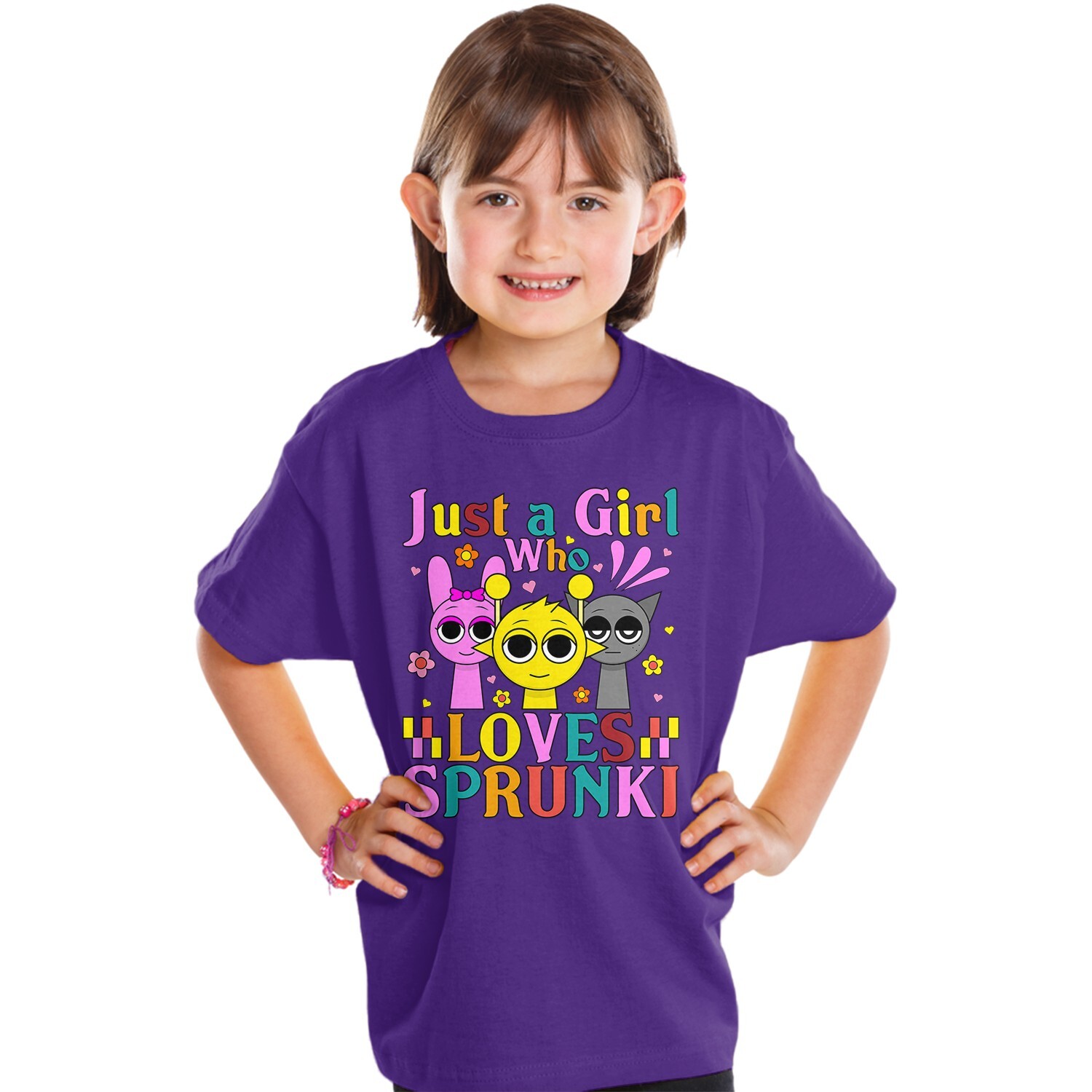 Just a Girl Who Loves Sprunki T-Shirt