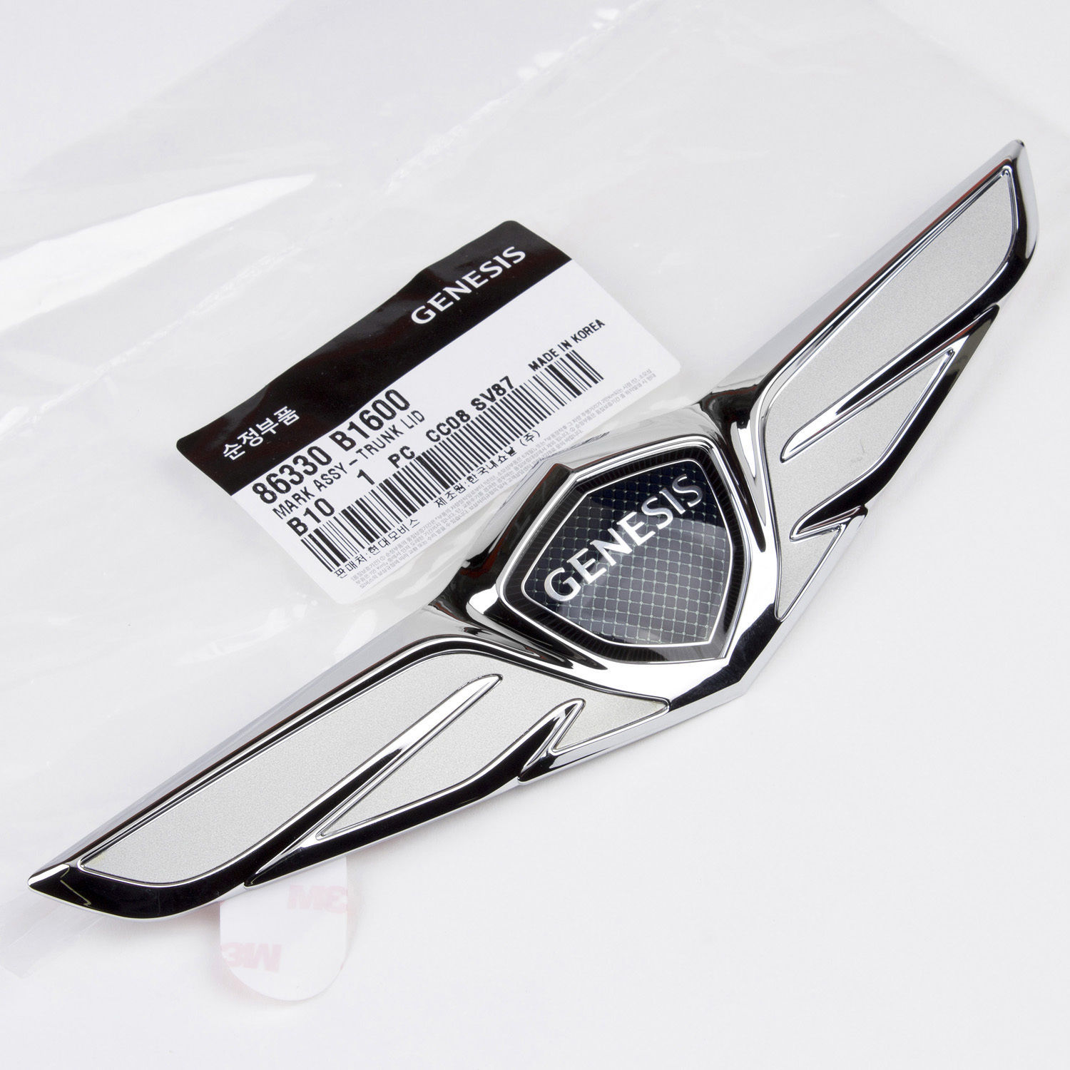 LANCIA PROFILI 1,2,3 洋書 86330 B1600 Genuine Genesis G80 Trunk Wing Emblem For 2017