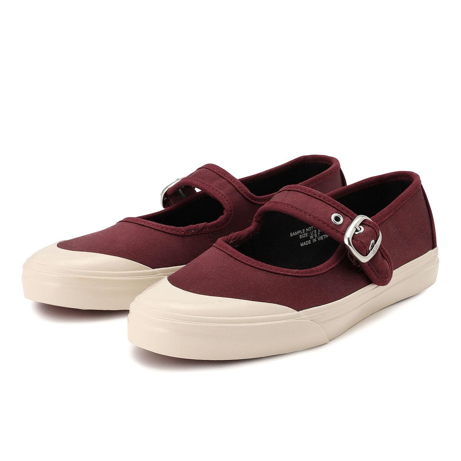 VN000D34MDB Vans Mary Jane Lo Pro LX Satin Madder Brown