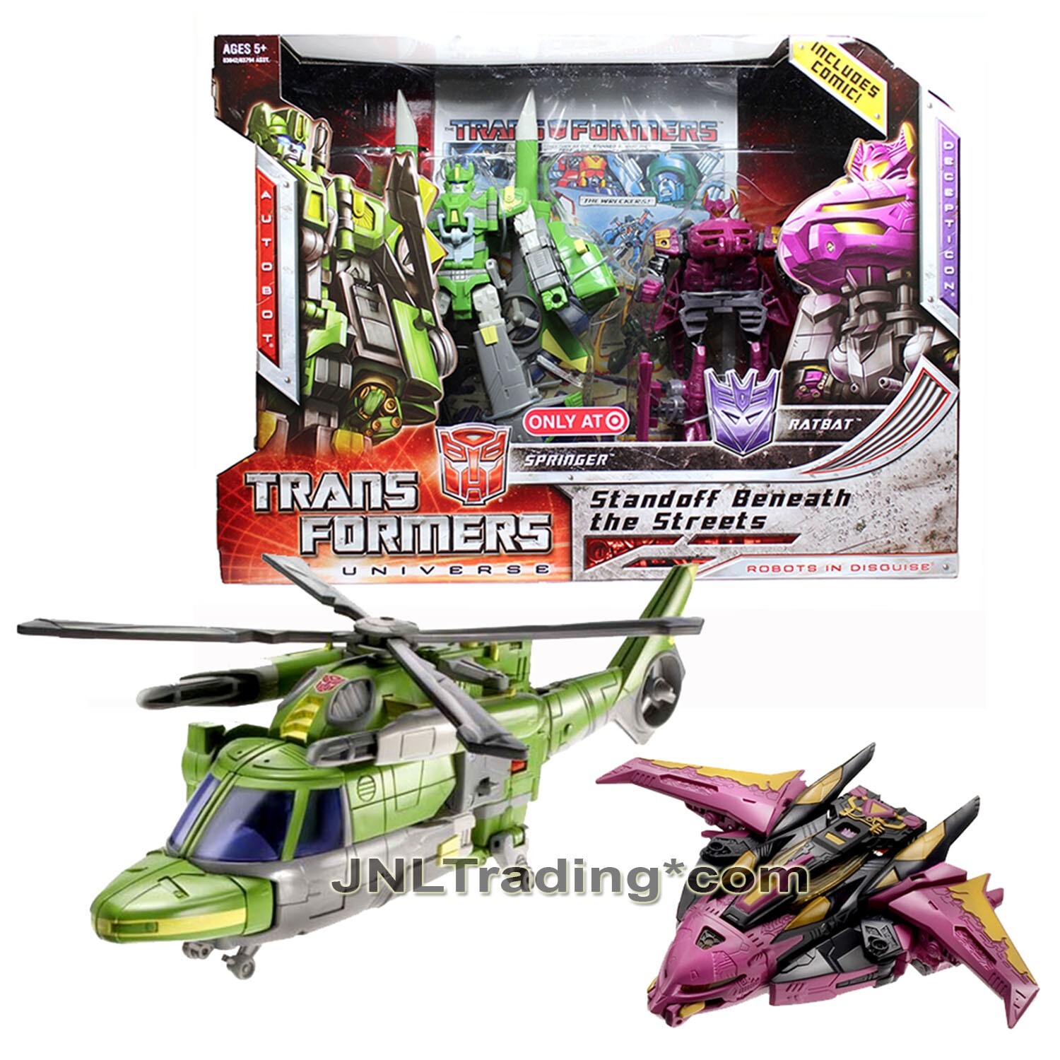 Yr 2008 Transformers Universe Set STANDOFF BENEATH THE
