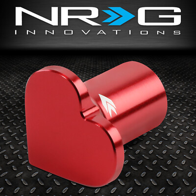 NRG ДЛЯ 89-98 NISSAN 240SX S13 S14 S15 КНОПКА ЭЛЕКТРОННОГО ТОРМОЖЕНИЯ В ФОРМЕ СЕРДЦА, КРАСНАЯ