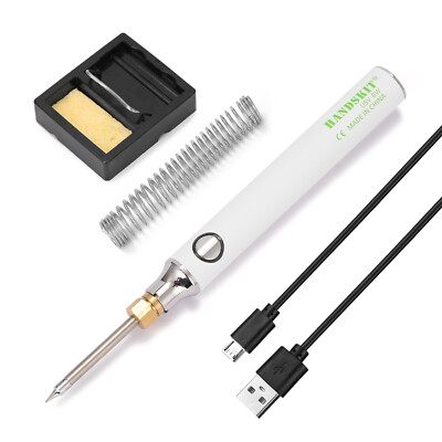 HANDSKIT USB Charging Soldering Iron 5V 8W Electric Soldering Iron Kit