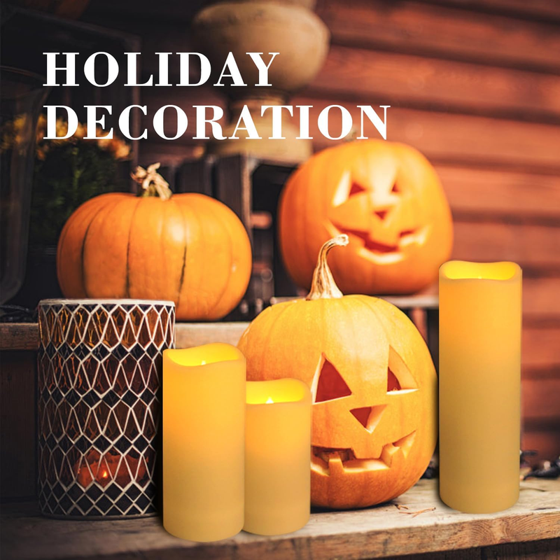 36 Pack Flameless Waterproof Indoor Outdoor Led Candles Equipped with Remote Con