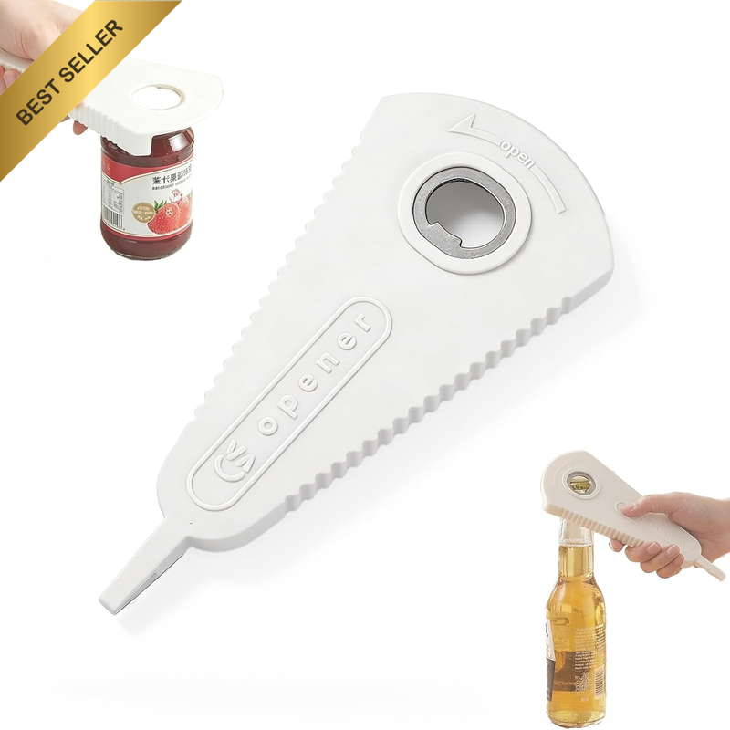 Jar Openers for Seniors, Can Opener with Multi Function Bottle Opener Easy to Us