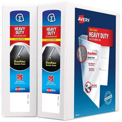 Avery Heavy-Duty View Binder 3  One Touch 24341277