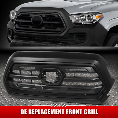 Для 18-19 Toyota Tacoma SR в стиле OE Передняя решетка в черной рамке с эмблемой