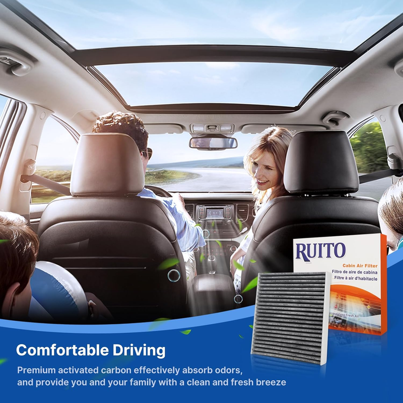 Cabin Air Filter, Compatible with Avalon, Camry, Corolla, Highlander, Prius, RAV