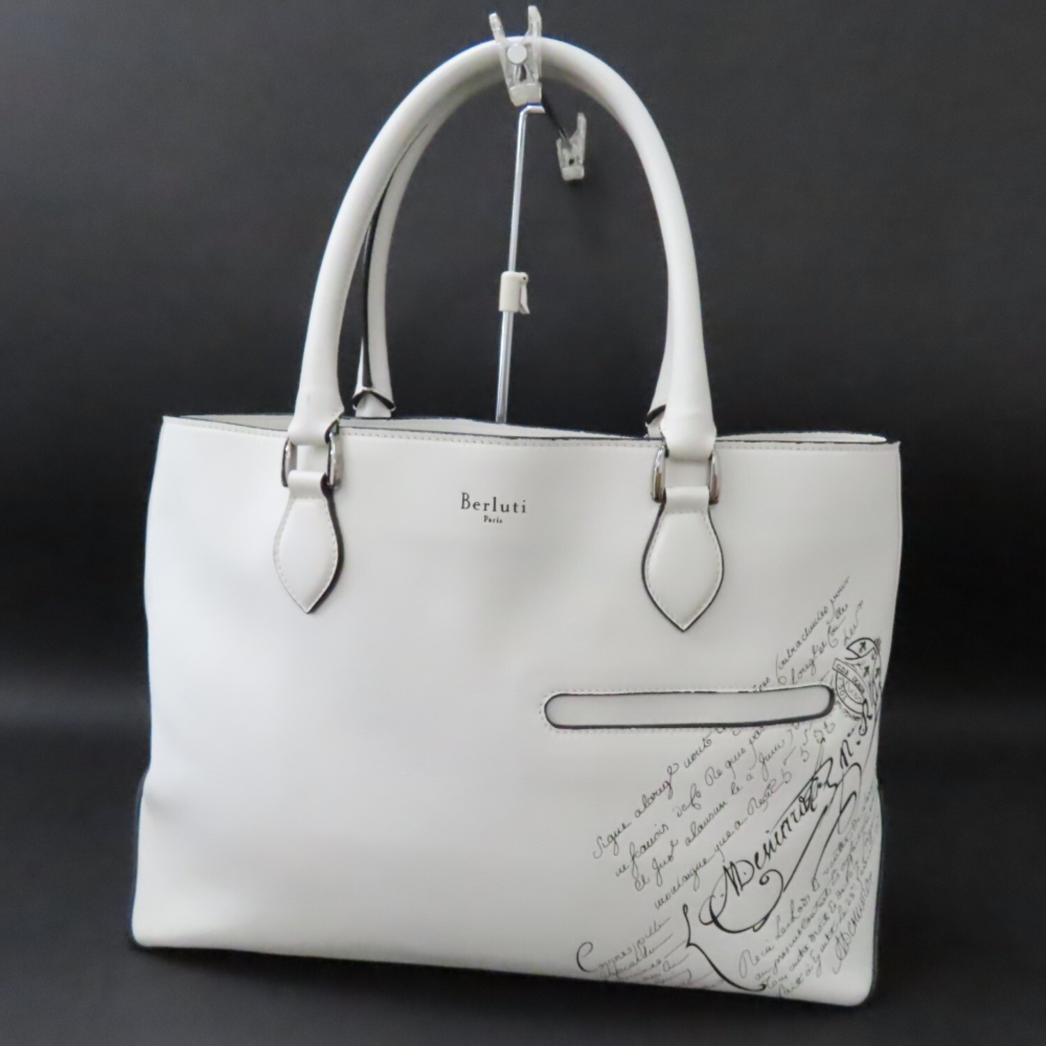 BERLUTI Toujours Scritto Swipe Hand Tote Bag Venezia Softy BERLUTI Toujours Scritto Swipe Hand Tote Bag Venezia Softy