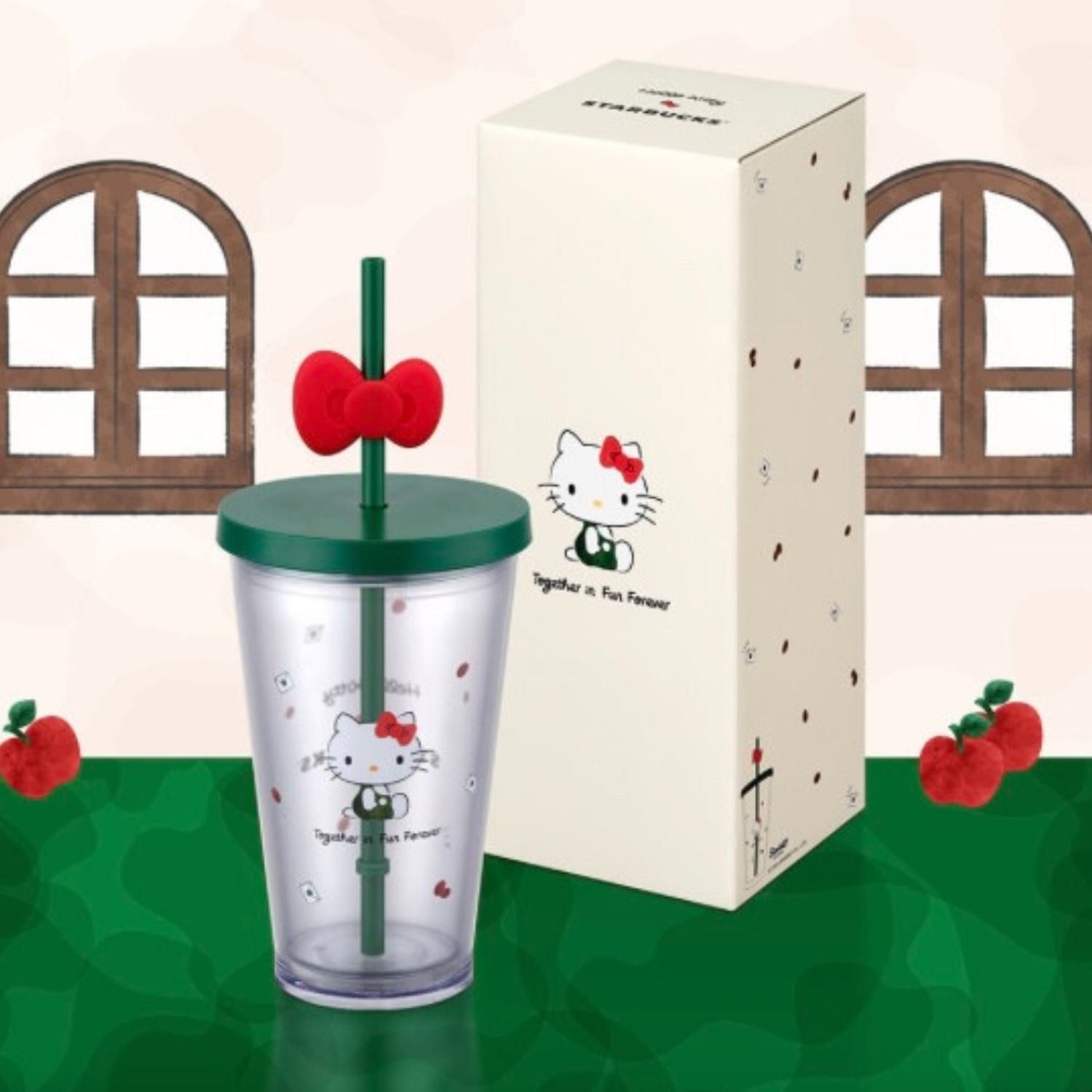 Starbucks - 専用　スターバックス　キティ　ミッフィー ベトナムスタバ】海外限定！スタバ×ハローキティのコラボ商品が