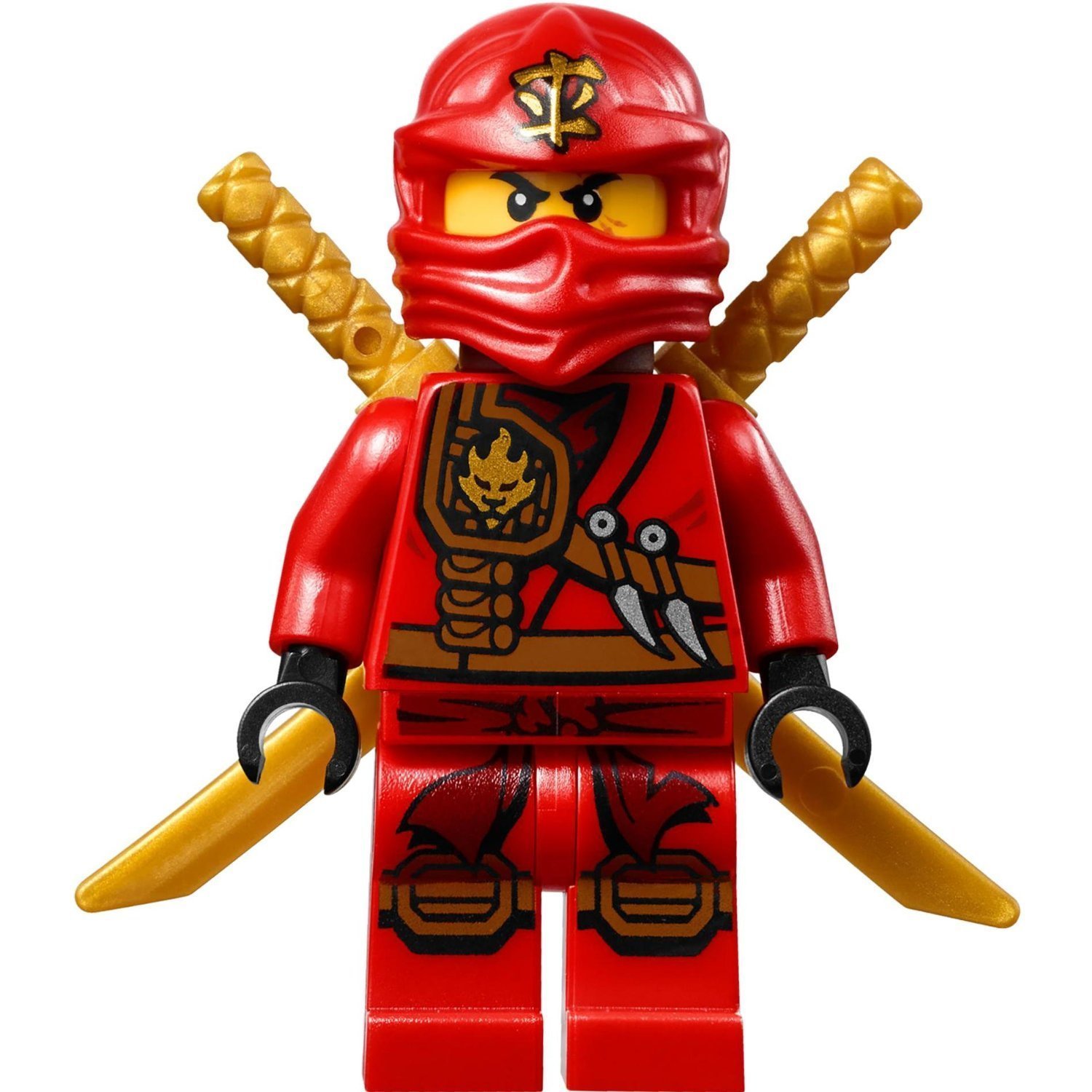 キヌジョ LEGO® Ninjago™ Minifigure Kai Zukin Robes Dual Gold Swords