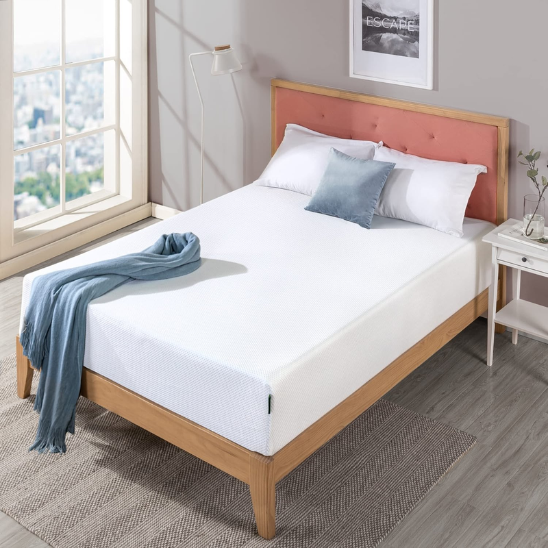 ZINUS Green Tea Cooling Gel Memory Foam Mattress-Certipur-US Certified