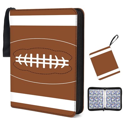 900 Pockets Football Card Binder for Trading Cards, Card Collector Album Hold...