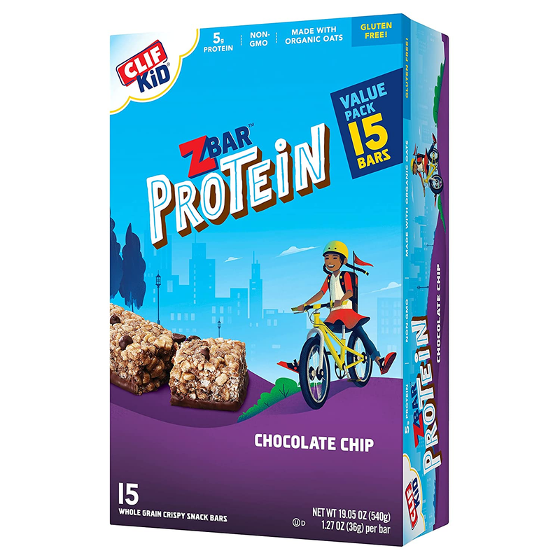 - Protein Granola Bars - Chocolate Chip - Non-Gmo - Organic - Lunch Box Snacks (