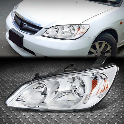 Для 04-05 Honda Civic Coupe Sedan OE Style Driver левая боковая фара