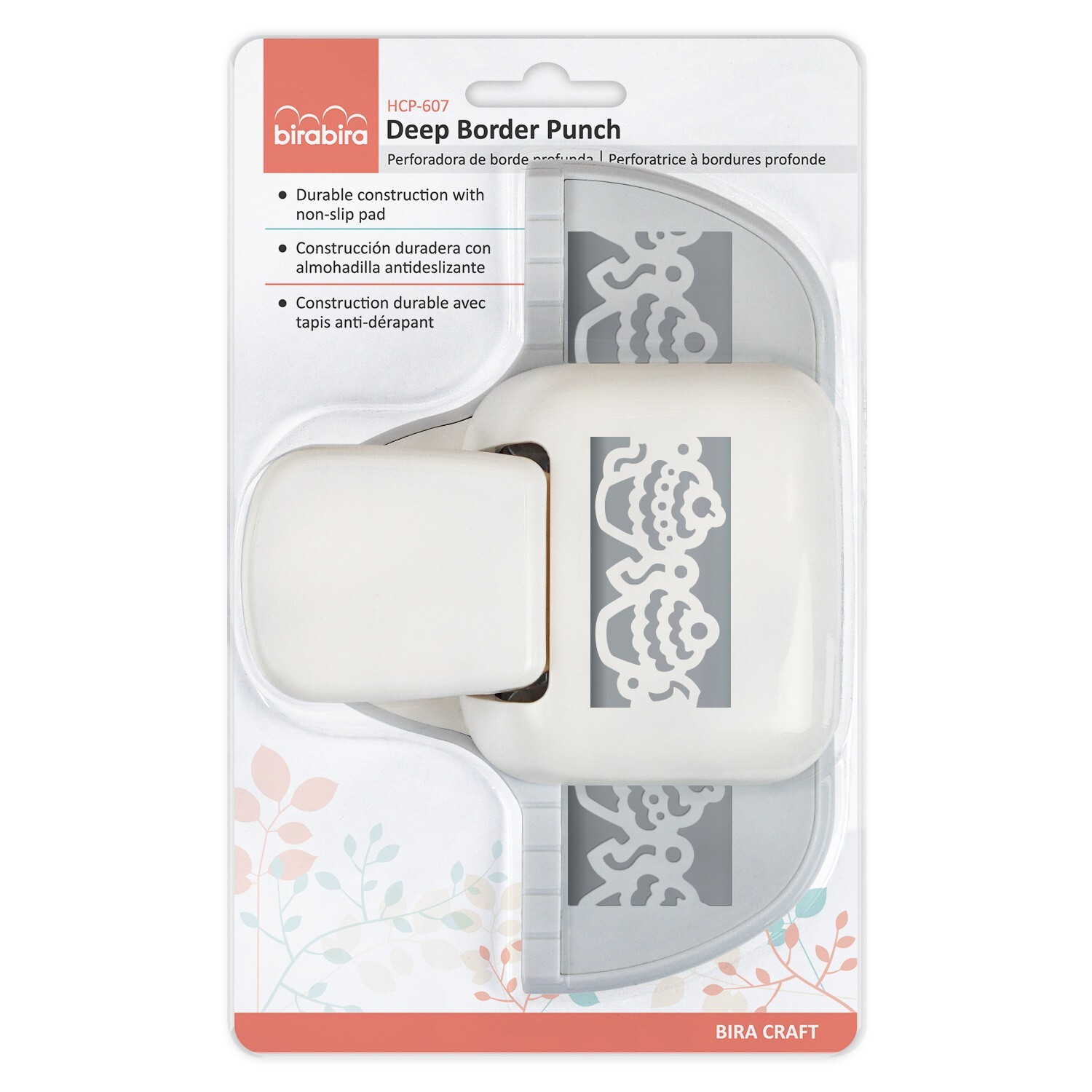 Bira Craft Cupcake Chain Deep Edger Border Craft Punch, Birthday Punch