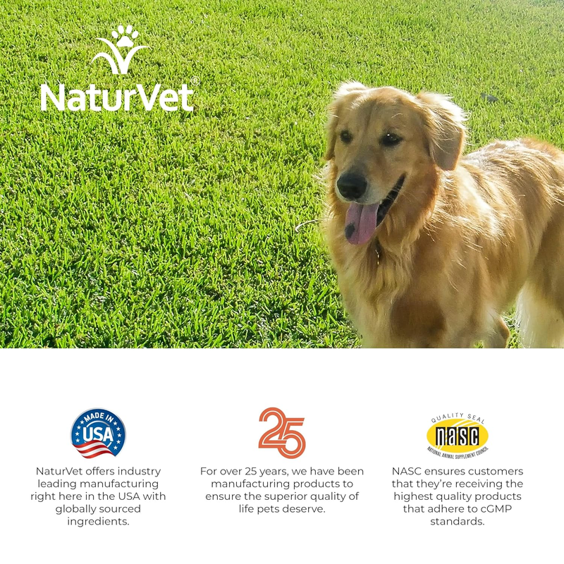 NaturVet &ndash; GrassSaver Supplement for Dogs &ndash; Healthy Supplement to Help Rid Your