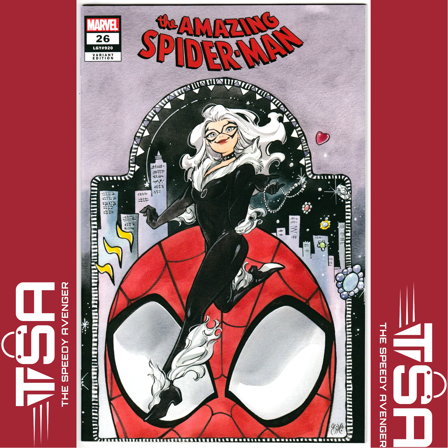 AMAZING SPIDER-MAN #26 (Vol 6) Peach Momoko Trade Variant DEATH OF KAMALA KHAN!!