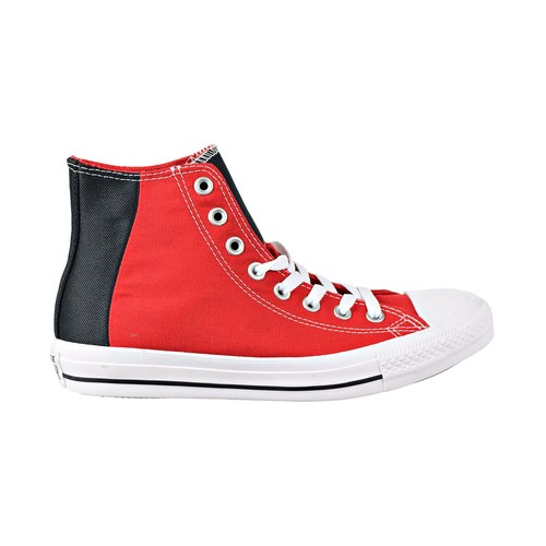

Кроссовки унисекс Converse Chuck Taylor All Star Hi Big Colorblock Enamel Red 163347F, Enamel red-black-white