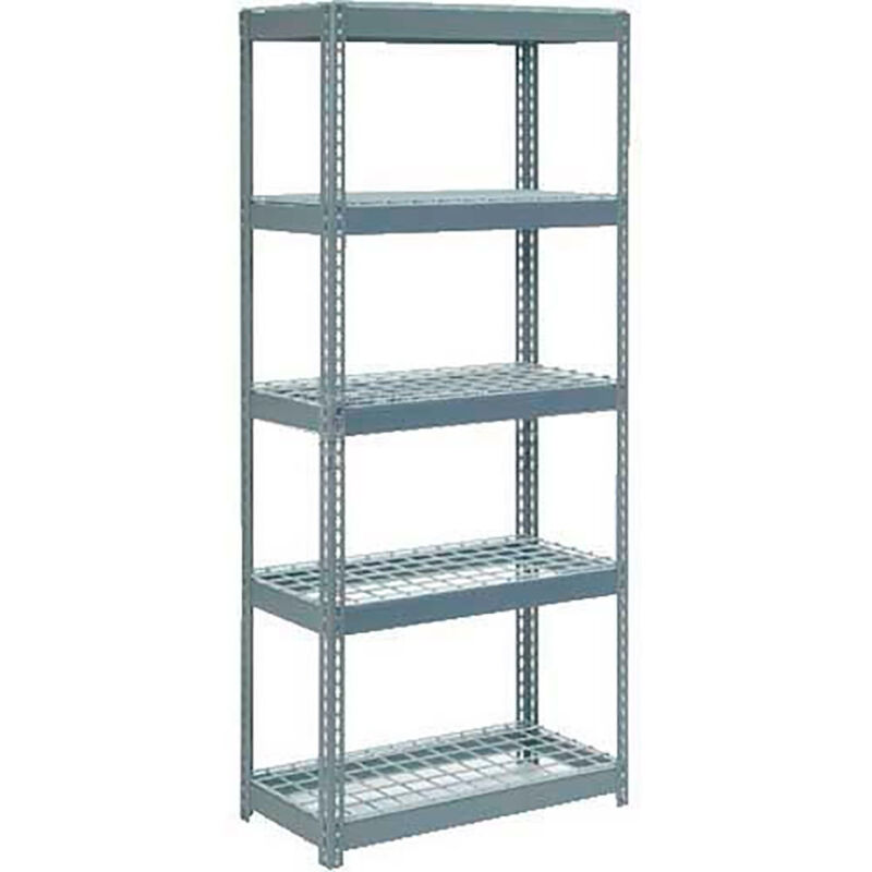 Global Industrial Extra Heavy Duty Shelving 36"W x 24"D x 96"H With 5 Shelves,
