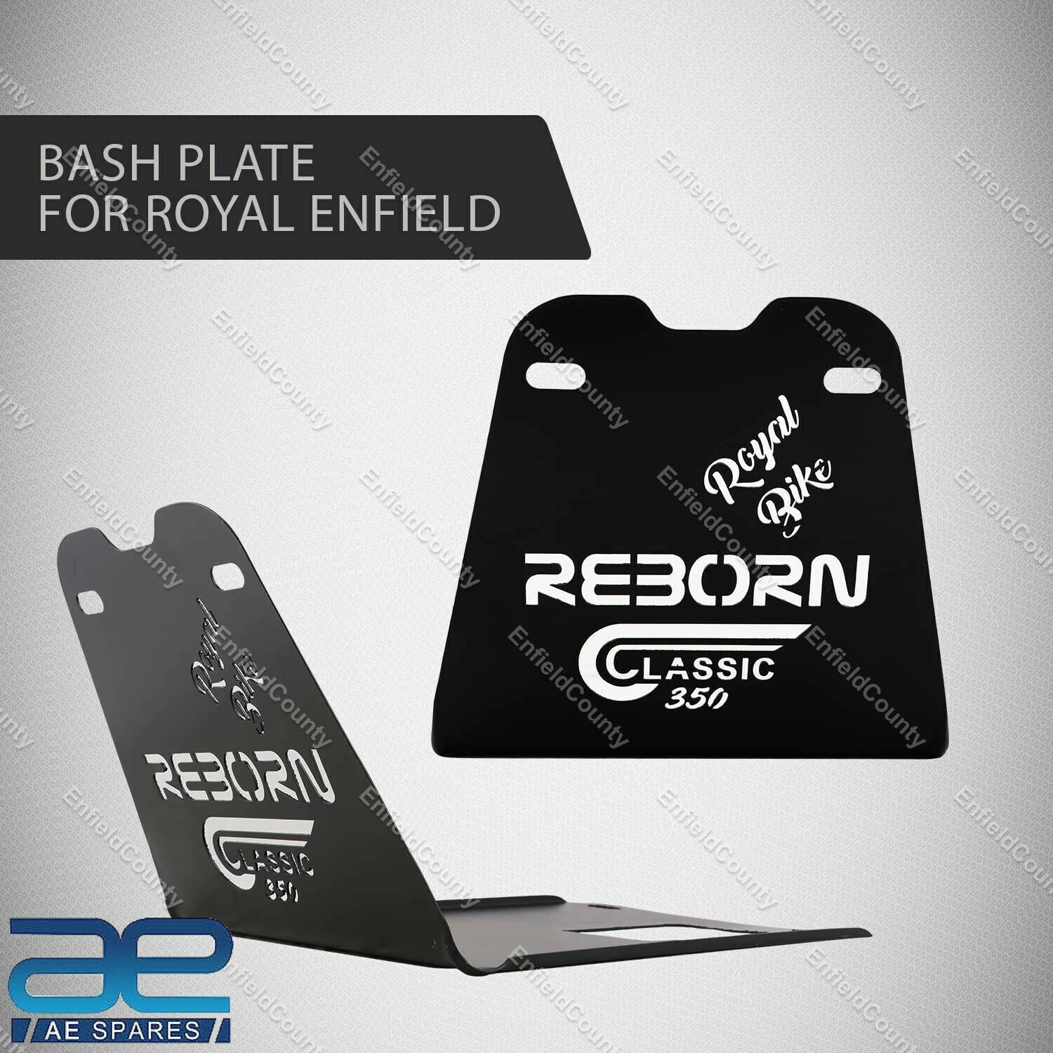Engine Guard Sump Guard Bash Plate Fits Royal Enfield New Classic Reborn 350