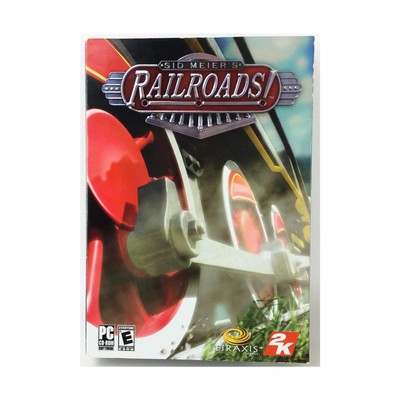 Firaxis Computer Game Sid Meier's Railroads! VG+/NM