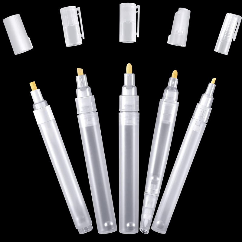 Blank Refillable Paint Pens Empty Refillable