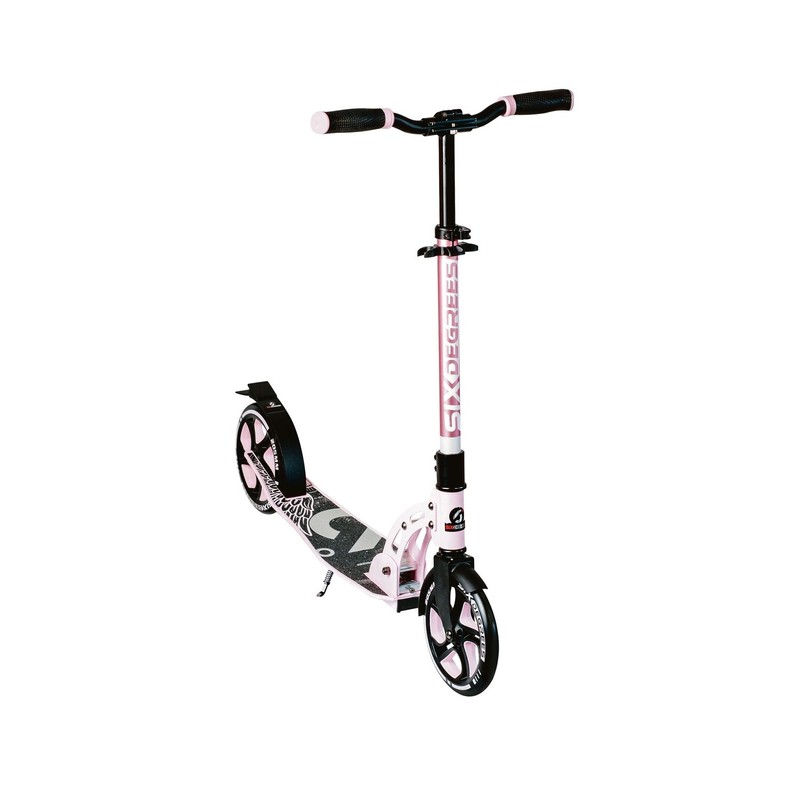 Authentic Sports 569 Six Degrees Aluminium Scooter 205 Mm Pastell-Pink