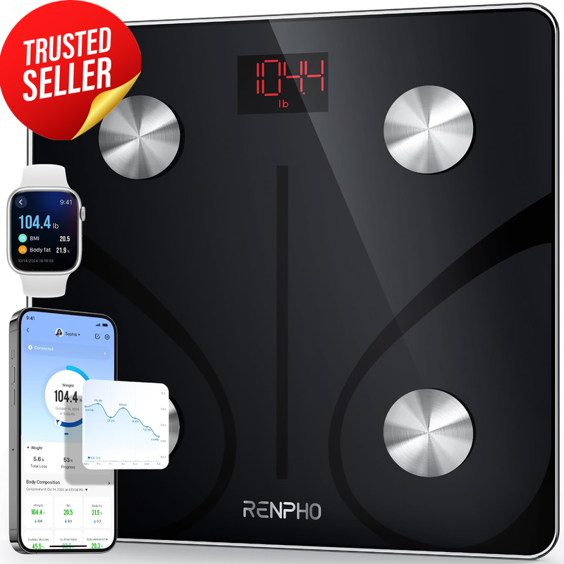 Body Fat Scale Bluetooth Smart BMI Digital Weight Scale App Body Analyzer Elis 1