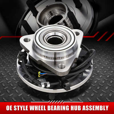 ДЛЯ 97-04 DODGE DAKOTA DURANGO 4WD ПОДШИПНИК И СТУПИЦА ПЕРЕДНЕГО ЛЕВОГО КОЛЕСА с ДАТЧИКОМ ABS