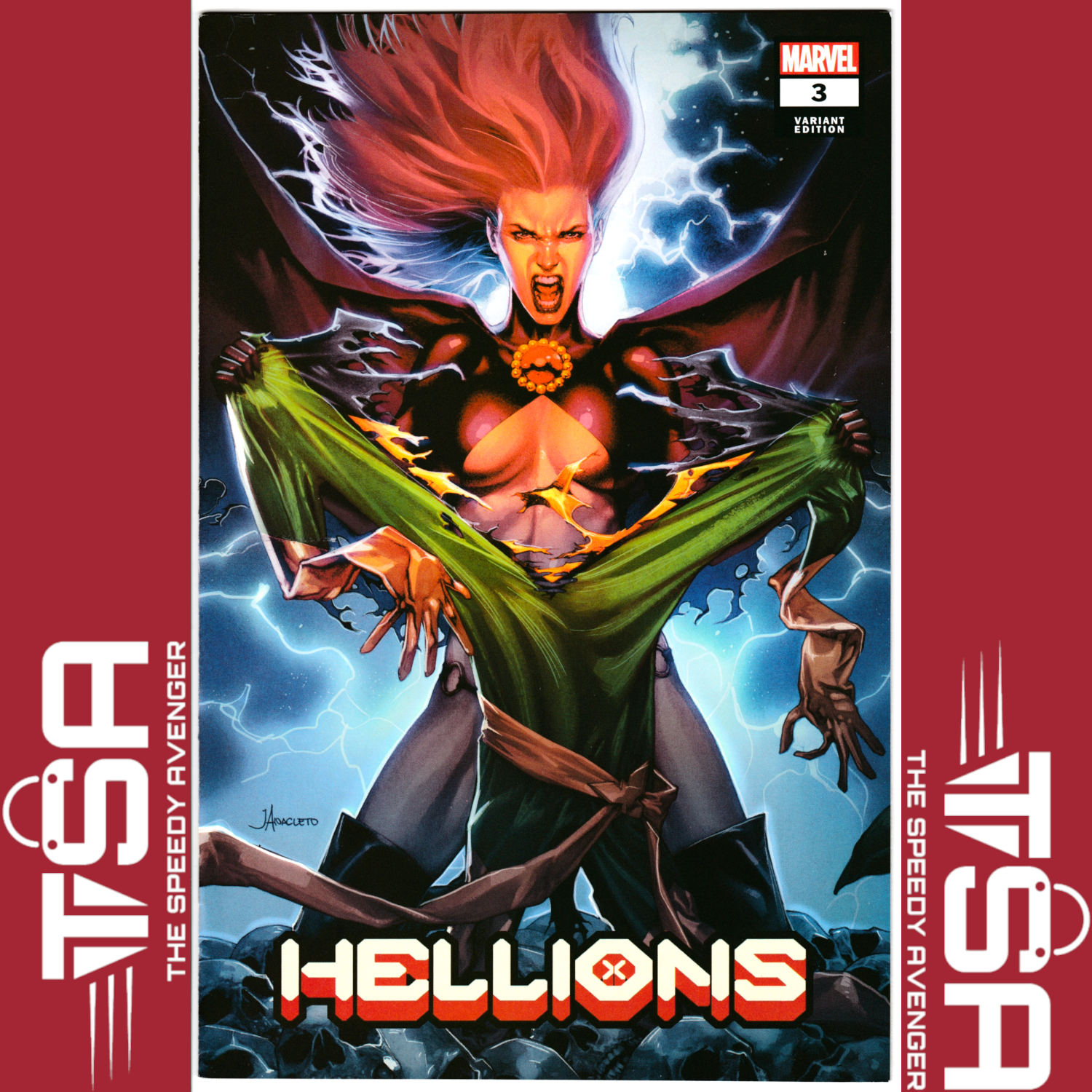 HELLIONS #3 Jay Anacleto Trade Variant Exclusive 2020 X-MEN Marvel Comics