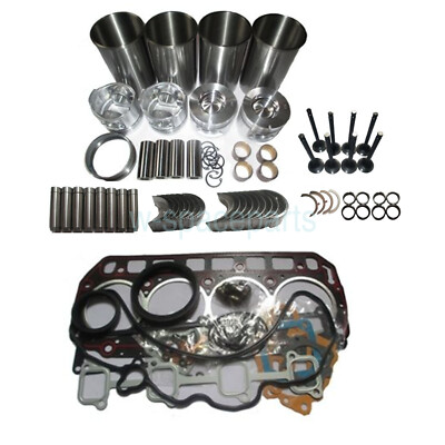 Overhaul Rebuild Kit fits for Isuzu Engine 4JG1T 4JG1T-ABGA Takeuchi TL140