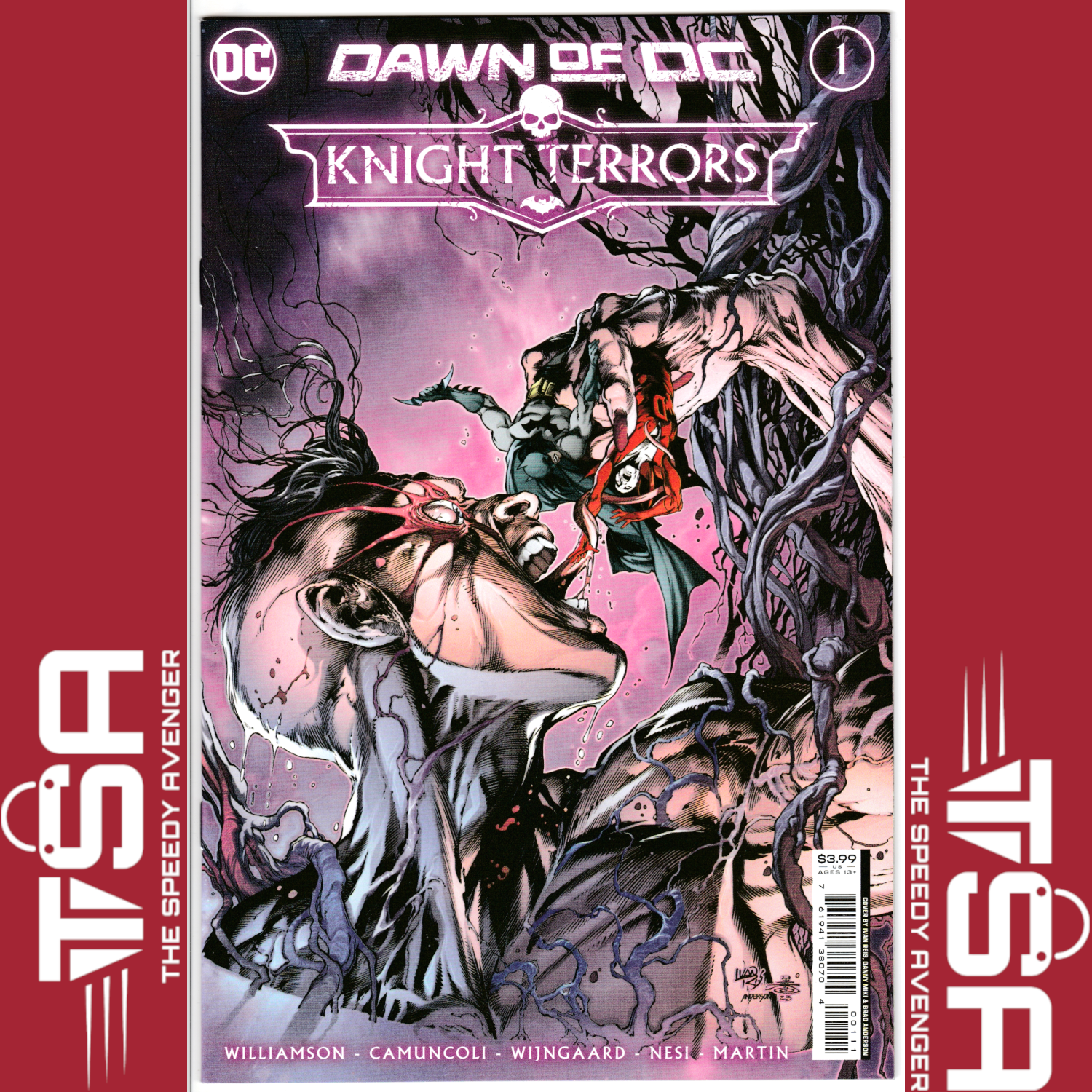 KNIGHT TERRORS #1 Ivan Reis & Danny Miki Regular Cover A DC Comics INSOMNIA KEY