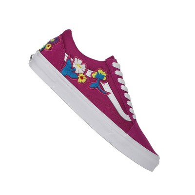 Кроссовки унисекс и спортивная обувь Vans Old Skool с цветочным рисунком из синели