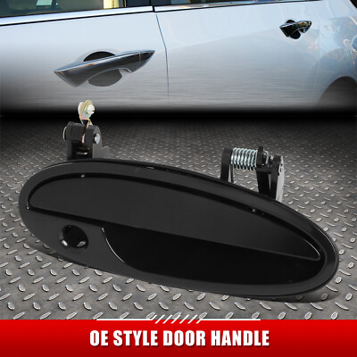 ДЛЯ 00-05 LESABRE BONNEVILLE AURORA ЧЕРНАЯ РУЧКА ДЛЯ ОТКРЫВАНИЯ ПЕРЕДНЕЙ ПРАВОЙ ДВЕРИ с ЗАМОЧНОЙ СКВАЖИНОЙ