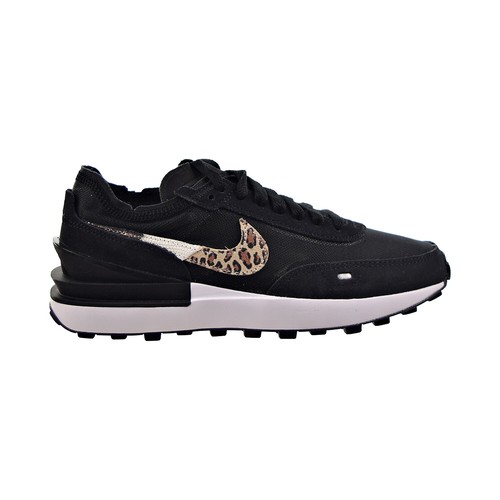 

Женские туфли Nike Waffle One SE черные, разноцветные DJ9776-001, Black-multi color