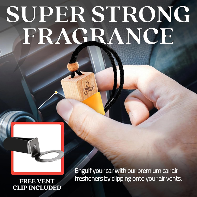 One Million Car Air Freshener for Men | Car Scents Air Freshener with Vent Clip