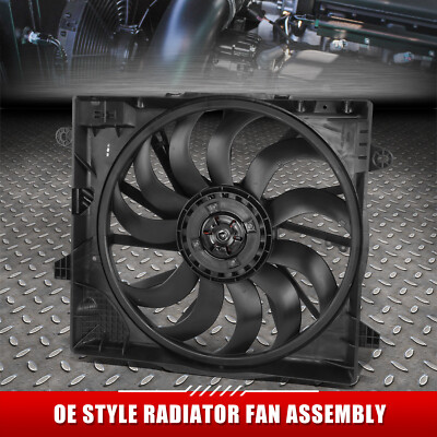 Для 18-23 Jeep Gladiator Wrangler OE Style Вентилятор охлаждения радиатора двигателя в сборе