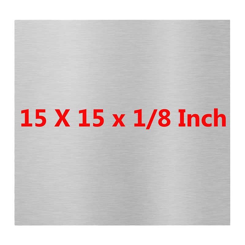6061 T651 Aluminum Sheet Metal 15 X 15 X 1/8 (0.125