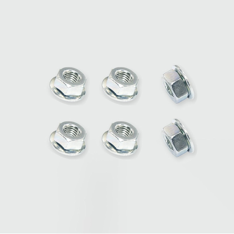 Blade Nut M10X1.25 Left Hand Thread 6Pc for Husqvarna Ryobi Honda Echo Shindaiwa